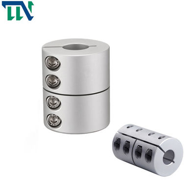 Rigid Clamping Aluminum Metric Shaft Coupling High Torque GNC