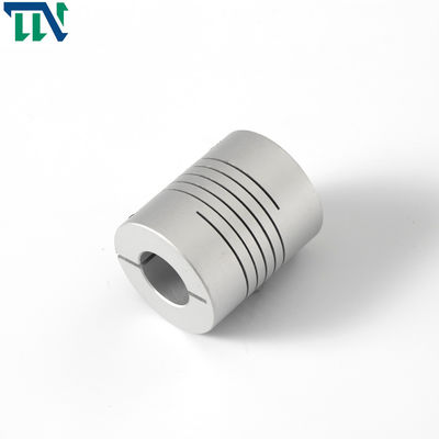 Buy Aluminum Alloy GC Series Rigid Shaft Coupling Screw Thread Clamping for Motor online manufacture