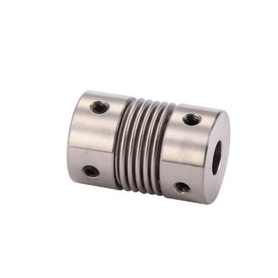 Buy GR65*81 Flexible Bellows Shaft Coupling Assembly For Servo Motor 2 Inch M6 online manufacture