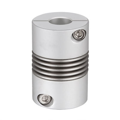 Buy Aluminium Steel Bellows Shaft Coupling Clamping Motor For Indexing Step Motor online manufacture