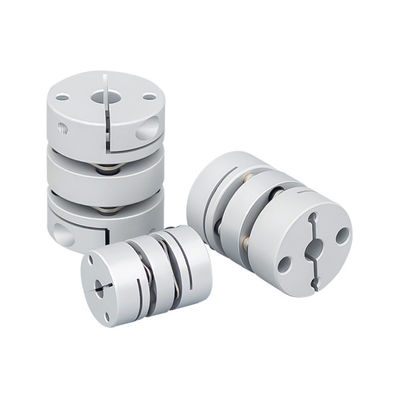 Buy Double Split Metal Shaft Coupling Clamp Diaphragm 10mm 20mm 25mm online manufacture