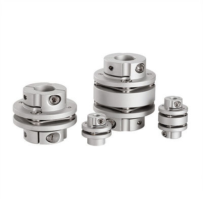 Buy Aluminium Servo Motor Shaft Coupler 5mm To 8mm 10mm Double Diaphragm Clamp online manufacture