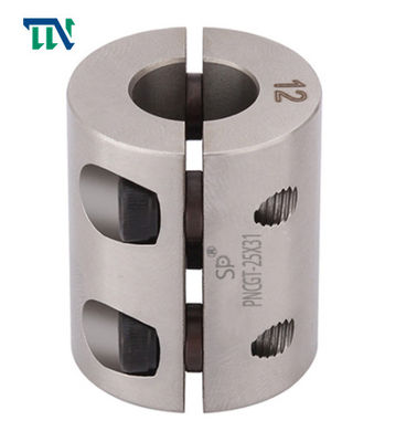 Buy 2 Two-Piece Clamp-On Rigid Shaft Coupling With Keyway 50X55mm online manufacture