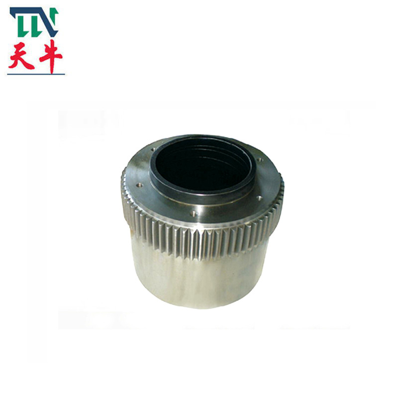 Cylindrical Hydraulic Shaft Coupling Aluminium Rigid Clamping